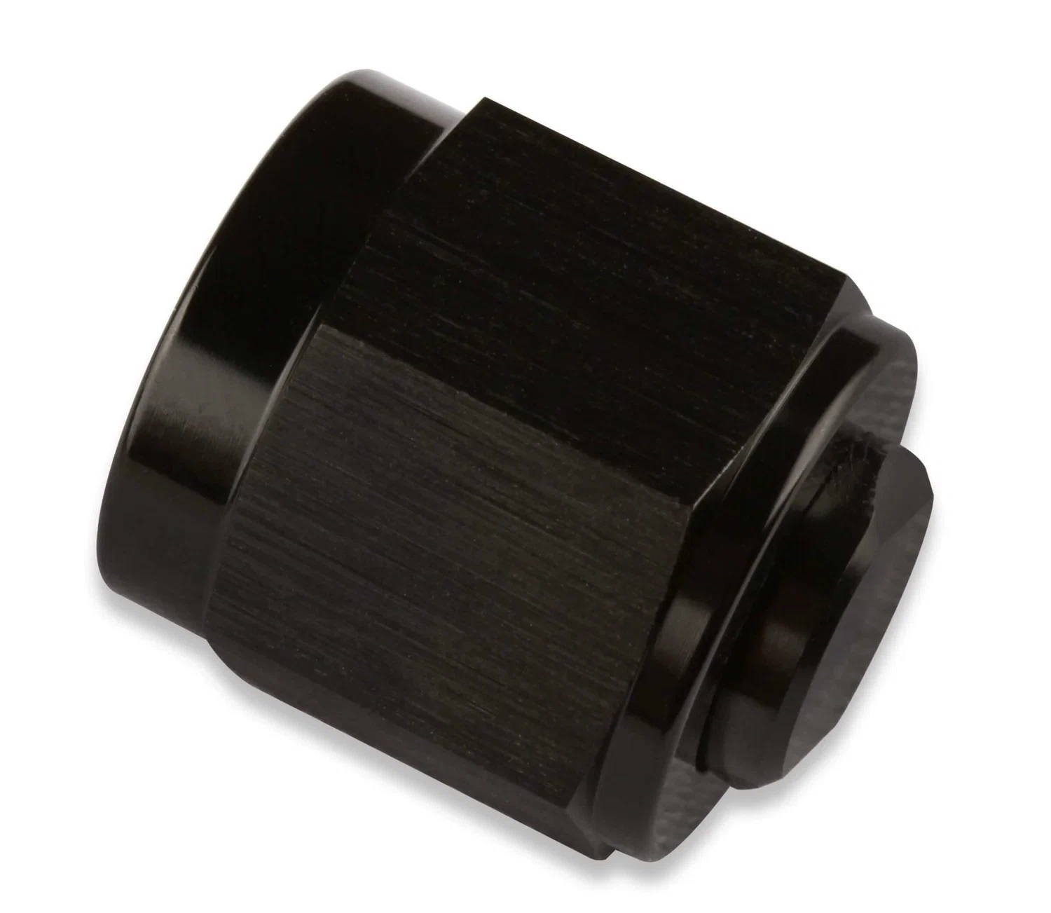 Mr. Gasket -6 AN Caps (2) - Black - 492906-BL